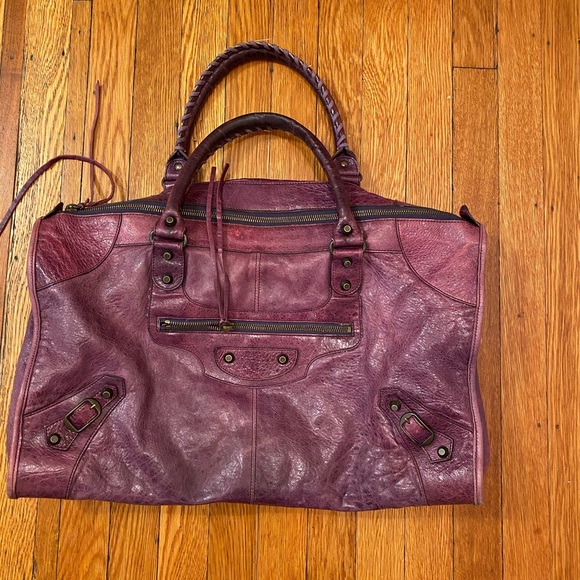 Balenciaga Bag Purple City Bag - Picture 5 of 6